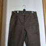 C&A Canda Light Womens Trousers Dark Olive Comfort Straight Fit s. 38/40 Image 3