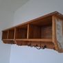 Solid Pine IKEA Leksvik Hallway Set for Upcycling Image 6