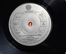 Thin Lizzy Vinyl single. Irish pressing