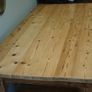 Vintage Pine Farmhouse Dining Table - 6ft Image 5