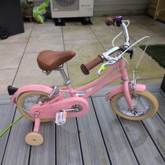 Bobbin Children's Bicycle 12" Wheel -Pink