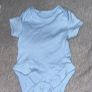 2 Blue newborn baby vests Image 2