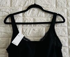 Brand New M&S Black Bralette Size 22