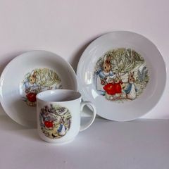 Peter Rabbit Children's breakfast set