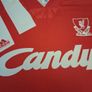 Liverpool Jersey. Official Adidas Mens Home Jersey. Season 1991/1992. Authentic Original From The Time. Not A Modern Day Remake. Image 6