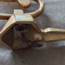antique French ornate wall lights with glass tubes eight single and two double Image 10