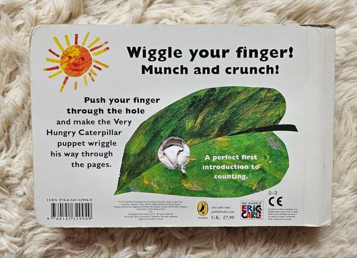 The Very Hungry Caterpillar's Finger Puppet Book by Eric Carle