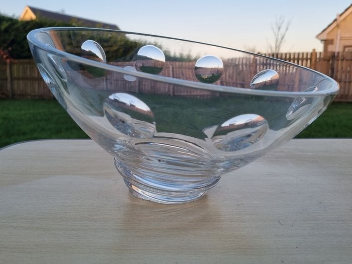Bohemia glass big bowl