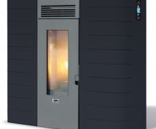 Iris Black 16 kW Pellet Boiler Stove