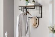 New Wall Mounted Coat Rack (Greige) - FREE P&amp;P