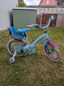 Bike 16 Inch Frozen with Doll Carrier
