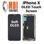 iPhone X OLED Soft Screen and Touch Screen Digitizer Glass Replacement Black Image 4