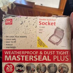 MK Masterseal Plus Outdoor Socket IP66 (Double, Waterproof)
