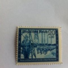 Genuine WW2 Nazi Germany Stamp (unfranked)