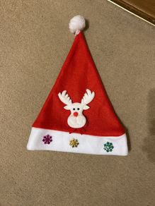 Christmas kids hat