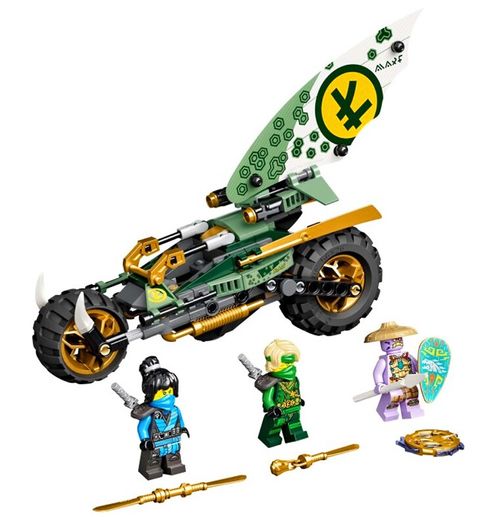 Lego Ninjago 71745: Lloyd's Jungle Chopper Bike (2021) 100% Complete (NO BOX)