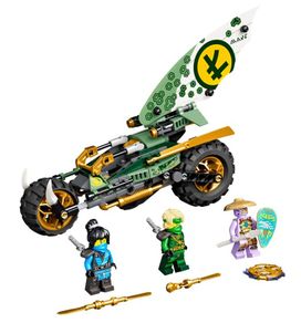 Lego Ninjago 71745: Lloyd's Jungle Chopper Bike (2021) 100% Complete (NO BOX)