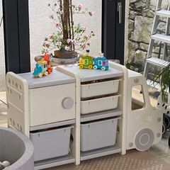 Toy storage for nursery or playroom