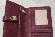 Michael kors burgandy purse (used once)