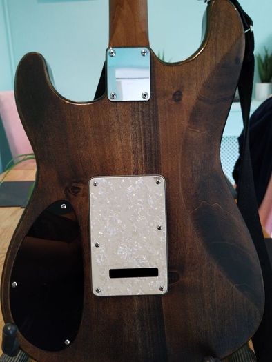 stratocaster style custom build strat