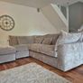 Georgia Corner Sofa + Footstool Extra Flex Cushions | Image 3