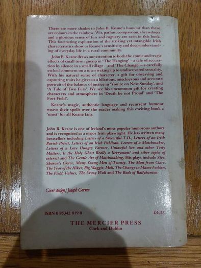 John B Keane, Irish Short Stories Mercier Press