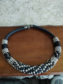Vintage cocktail necklace.
