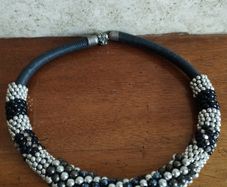 Vintage cocktail necklace.