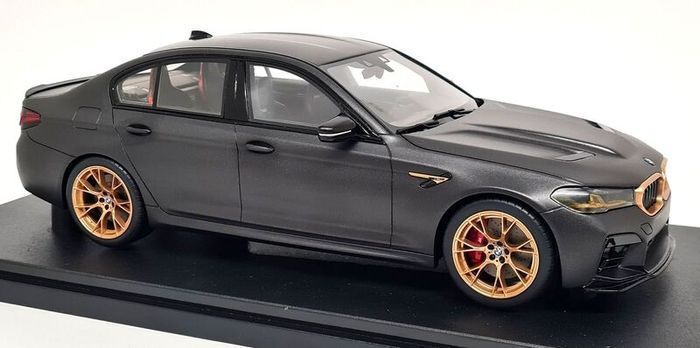 Bmw M5 Cs (f90) Frozen Grey 2021 Gt-spirit 1/18 New In Box