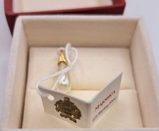 majorica sterling silver pendant
