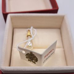 majorica sterling silver pendant