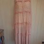 An an Londree silk ruffle maxi dress Image 3