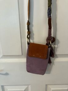 Suede bag