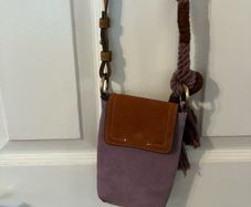 Suede bag
