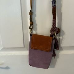 Suede bag