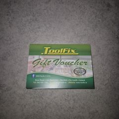 75 Euro Toolfix Physical giftcard