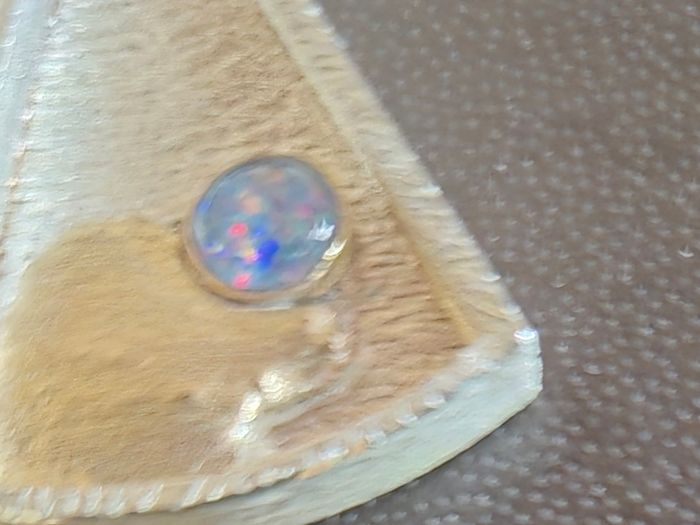 Sterling Silver & 9ct Gold Pendant