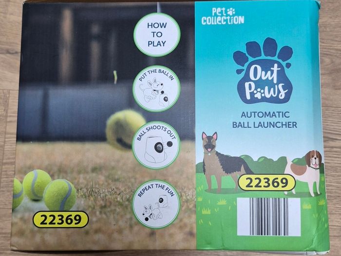 Out Paws Automatic Ball Launcher (Aldi)