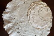 Vintage set of placement doilies