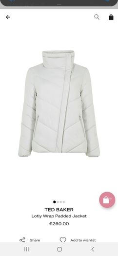 Grey TedBaker coat