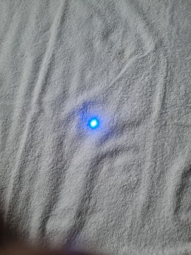 Strong (!!!) PURPLE laser pointer. 18+ (will need to check ID).