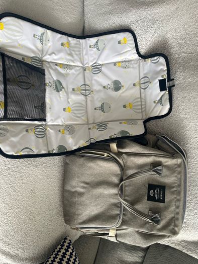 Baby bibs, muslin cloths, changing bag