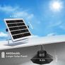 Dimmable Solar Shed Light for Indoor/Outdoor,Sheersexykiss 1200LM Solar Pendant Lights with Remote,IP65 Waterproof Motion Sensor Solar Powered Wall Lights for Garden/Garage/Balcony/Barn/Gazebo/Patio Image 3