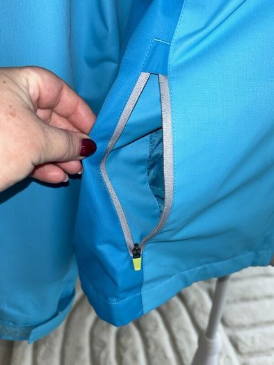 Ladies Blue Windbreaker Jacket from Dunnes Stores Size: UK 14 / EU 42