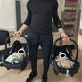 Mountain Buggy Duet Luxury Herringbone Twin Buggy + Carrycots & Car Seats Image 3