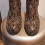 river island snakeskin boots size 5 Image 3