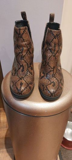 river island snakeskin boots size 5