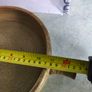 Wynne pottery Dublin 25 cm. diemter baked dish or salad / pie dish signed Image 4