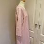 Alice Collins dressy cotton/linen 3/4 light coat, size 16 baby pink Image 3
