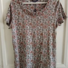 Maine Debenhams New England cotton top UK size 16 new with tags in excellent condition with no issues see last two photos for exact measurements FREE STANDARD POSTAGE INCLUDED